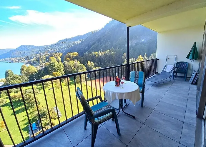 شقة Lb1 Seeblick Haus Mit Direktem Seezugang Am Ossiachersee