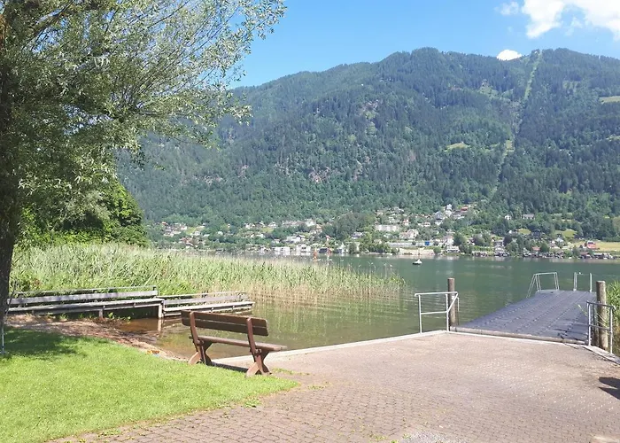 شقة Lb1 Seeblick Haus Mit Direktem Seezugang Am Ossiachersee